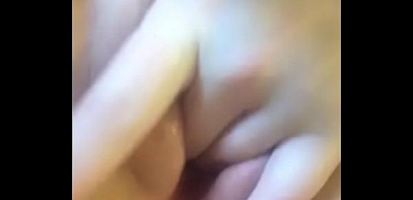  Desi girl fingering shaved pussy